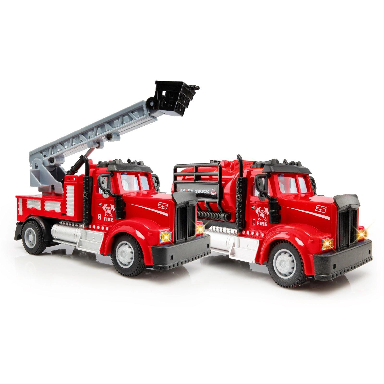 Rescue Ready: 2-in-1 Firefighter Truck – Action-Packed Fun!